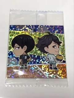 ハイキュー シール 影山飛雄 及川徹 シークレット ウエハース