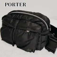 PORTER ポーター タンカー ボディバッグ 　吉田カバン 黒