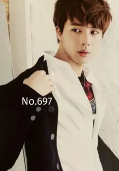 【ジン】No.697    写真　L版　ジン　JIN　ソクジン　BTS