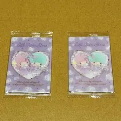 サンリオウエハース11 キャラクターカード リトルツインスターズ 2枚セット