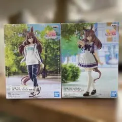 【未開封】ウマ娘 ミホノブルボン(制服)・B 私服Ver.(笑顔) フィギュア