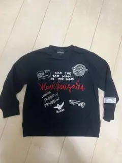 Mark Gonzales トレーナー ブラック キッズのサムネイル