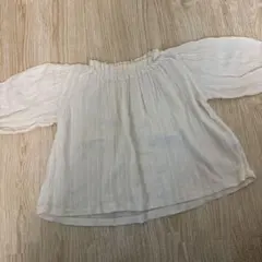 nunubiel M ベビー　ブラウス　ホワイト　韓国子供服