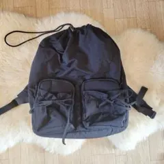 【ほぼ新品】しまむら　omi リュック　ドロスト　通勤　通学　マザーズのサムネイル