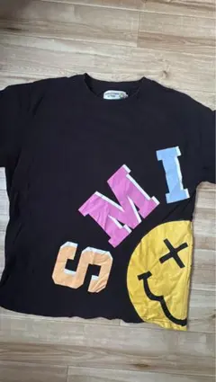 SMILEY FACE by Rings 半袖Tシャツ ブラック Mサイズのサムネイル