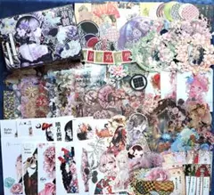 ☪︎*。꙳⋆͛蛇腹ファイル付き☽・:*『和の小包』 コラージュ 素材 まとめ売り