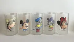 ディズニー　キャラクター　スモーキーグラス5種セットのサムネイル