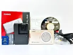 【極美品・付属品完備】カシオ　CASIO EXILIM EX-Z270 ゴールドのサムネイル