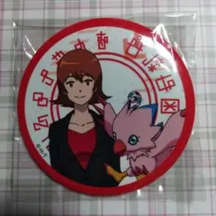 空　ピヨモン　缶バッジ　デジモンアドベンチャー　デジモン　tri