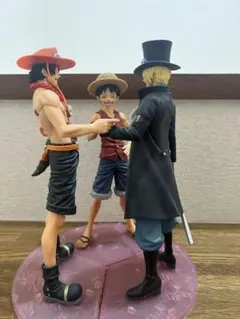 064C ワンピース エース サボ フィギュア 他 小物 まとめセット【中古】 2025年最新Yahoo!オークション -ワンピース エース サボ ルフィの