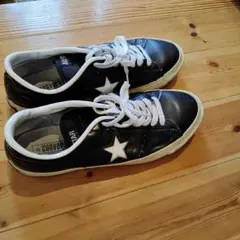 CONVERSE ONE STAR ブラック/ホワイト