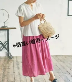 スタンドカラーブラウス