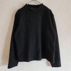 【mon-traje】（F）ハイネックスクエア柄トップス/プルオーバー/シンプル