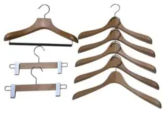 【【しんページ】】【未使用】ナカタハンガー3セット（10本、5本、5本） SET シリーズ | NAKATA HANGER