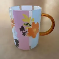 スターバックス　耐熱グラスマグストライプ