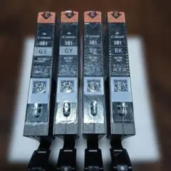 Canon 純正インクカートリッジ BCI-381 シリーズ 4本セット
