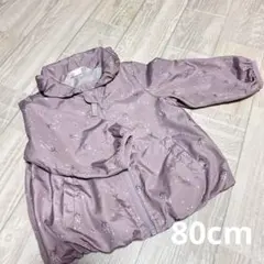 SIMPLE FREE シンプルフリー 花柄 ウィンドブレーカー 女の子80cm