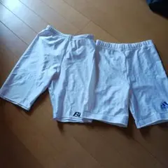アンダーパンツ　スパッツ　白