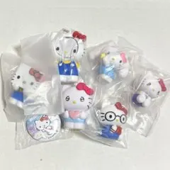 キティ　ガチャガチャ　7点セット