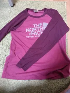 THE NORTH FACE TEK TEE M パープル