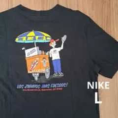NIKE ナイキ Tシャツ Lサイズ SOLEFOOD バックプリント 古着