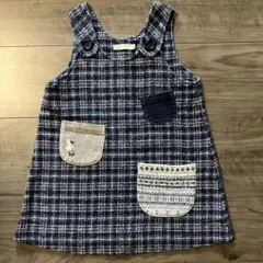 ニットプランナー　ジャンパースカート　100