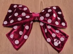 ミニー　リボン　クリップ