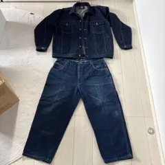 ハ*ン様 HOUSTON デニムセットアップ ハ*ン様 HOUSTON デニムセットアップ - メルカリ