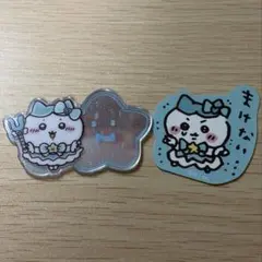 ちいかわ ハチワレ ミラーステッカー まじかる