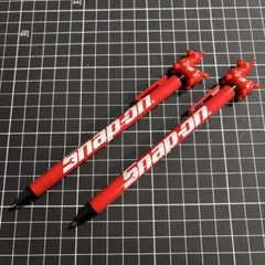 し*ん様 スナップオンSnap‐on ロディ ボールペン 黒 2本セットのサムネイル