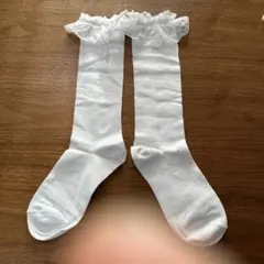 ホワイトソックス　レース　入学式　17〜18cmぐらい