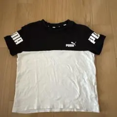 PUMA 半袖Tシャツ ブラック/ホワイト