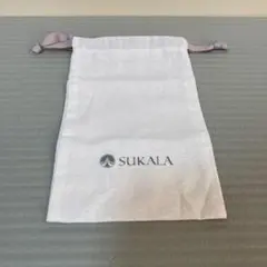 SUKALA ホワイト巾着袋