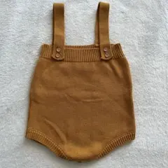 韓国ベビー服　gil&niya ニットロンパース　80cm