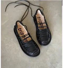 trippen トリッペン ballerinas helena 黒 38 革靴 trippen トリッペン ballerinas helena 黒 38 革靴 - メルカリ