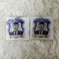 名探偵コナン アクリルキーチェーン 毛利小五郎 ２個セット セリア