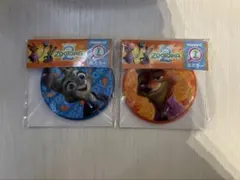 ズートピア2 Happyくじ　缶ミラー　ジュディ　ニック