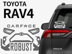 車ステッカー トヨタ RAV4 5代目 前期 給油口 ドラレコ ドレスアップ