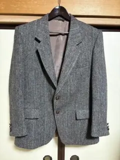 Harris Tweed テーラードジャケット ヘリンボーン 42 90sのサムネイル
