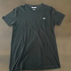 LACOSTE Vネック Tシャツ ブラックのサムネイル