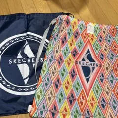 SKECHERS ショップ袋 2枚セットのサムネイル