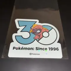 韓国限定 ポケモン 30周年ロゴ ステッカー ムウマ - メルカリ