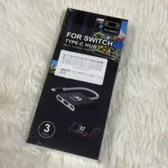 Nintendo Switch対応 3in1 Type-C ハブ 4K/60Hz