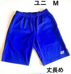 YONEX ハーフパンツ ユニ　M ブルー　中古　170cm前後　細身のサムネイル