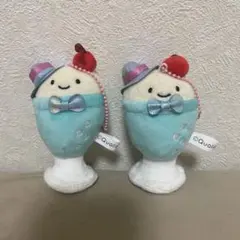 プライズ限定　にっこりーノ 純喫茶のぬいぐるみ メルヘン衣装 クリームソーダ