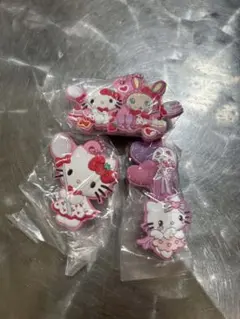 本日限定価格！メゾピアノ×ハローキティー ラバーマスコット 3点セット