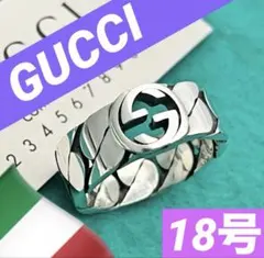 美品‼️GUCCI 指輪 ディアマンテワイドリング 14号 - メルカリ