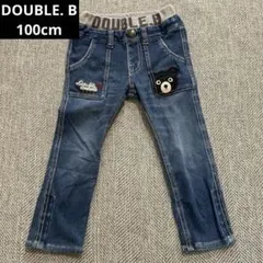 ダブルビー デニムパンツ 100cmのサムネイル