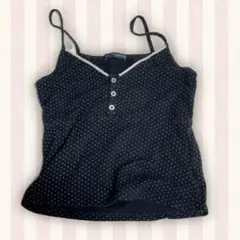 Brandy Meville Polka Dot Babydoll Top