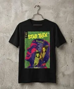 STAR TREK スタートレック Tシャツ【Lサイズ】 ブラック
